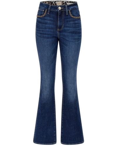Guess Jeans SEXY FLARE High Waist Flared - Blau