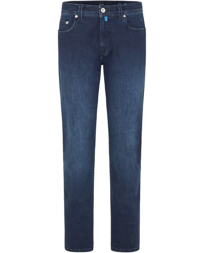Pierre Cardin 5-Pocket-Jeans FUTUREFLEX LYON rinsed midnight blue 3451 8820.03 - Blau