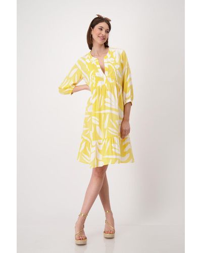 Monari Blusenkleid Kleid - Gelb