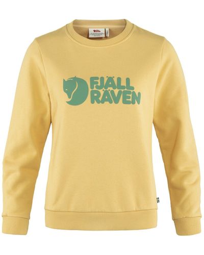 Fjallraven Ää Logo Sweater - Gelb