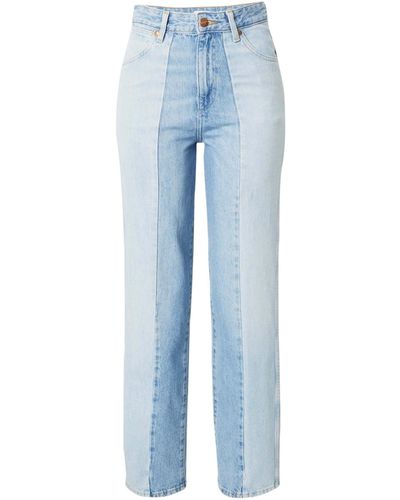 Wrangler Regular-fit-Jeans (1-tlg) Plain/ohne Details - Blau
