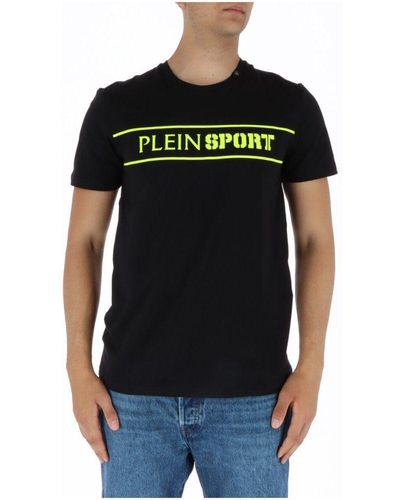 Philipp Plein T-Shirt ROUND NECK Stylischer Look, hoher Tragekomfort, vielfältige Farbauswahl - Schwarz