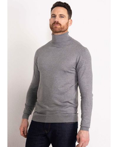 Petrol Industries Rollkragenpullover ein Must-have - Grau