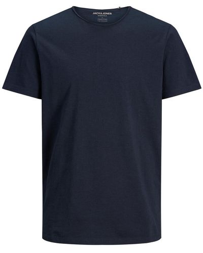 Jack & Jones T-Shirt JJEBASHER TEE O-NECK SS NOOS - Blau