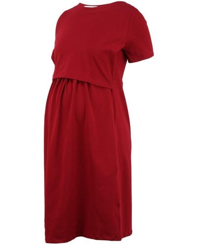 Bebefield Sommerkleid Emma (1-tlg) Falten - Rot