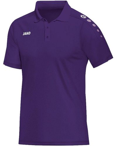 JAKÒ T-Shirt Classico Poloshirt default - Lila