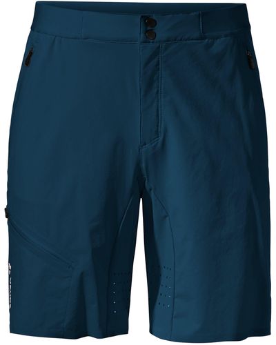 Vaude Funktionshose Men's Scopi LW Shorts II (1-tlg) Green Shape - Blau