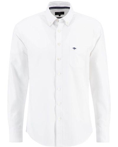 Fynch-Hatton Langarmhemd - Weiß