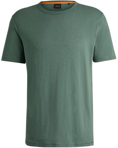 BOSS T-Shirt Tegood (1-tlg) - Grün