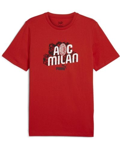 PUMA AC Milan ftblCULTURE T-Shirt - Rot