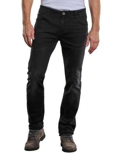 Engbers Stretch- Jeans 5-Pocket Superstretch - Schwarz