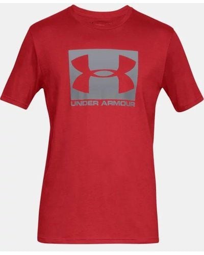 Under Armour ® Kurzarmshirt NOS UA BOXED SPORTSTYLE SS-BLK,Red 600 - Rot