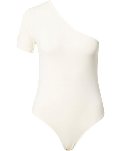 NU-IN Shirtbody (1-tlg) Cut-Outs - Weiß