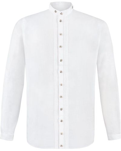 Stockerpoint Trachtenhemd Julian - Weiß