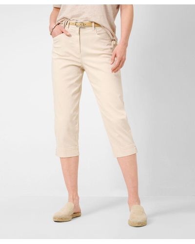 RAPHAELA by BRAX 5-Pocket-Jeans Style CAREN CAPRI S - Weiß