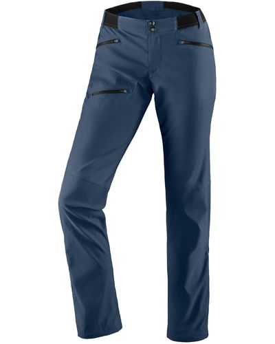 LASCANA ACTIVE Trekkinghose mit 3 Zipper Taschen - Blau