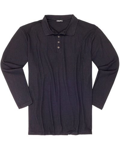 Lavecchia Strickpullover Übergrößen Pullover LV-1005 Shirt - Blau