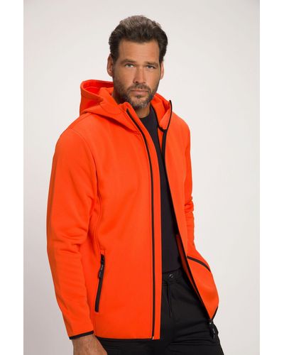 JP1880 Fleecejacke Funktions-Sweatshirt Outdoor Stehkragen - Orange