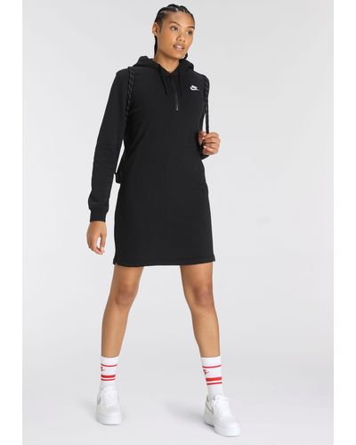 Nike Sweatkleid Club Fleece Women's Dress - Schwarz
