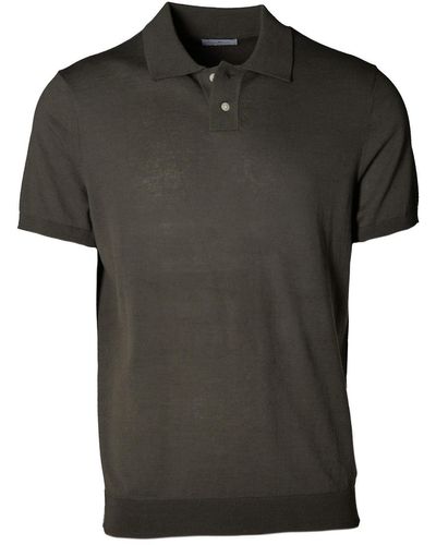 Basefield Sweatshirt Polo Shirt 1/2 - Schwarz