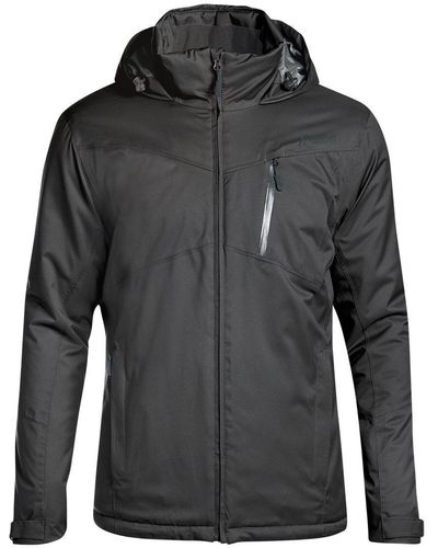 Maier Sports Funktionsjacke Übergrößen Multifunktions-Jacke schwarz von - Grau