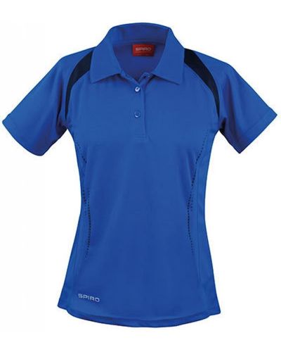 Spiro Team Spirit sports Poloshirt +Atmungsaktiv - Blau
