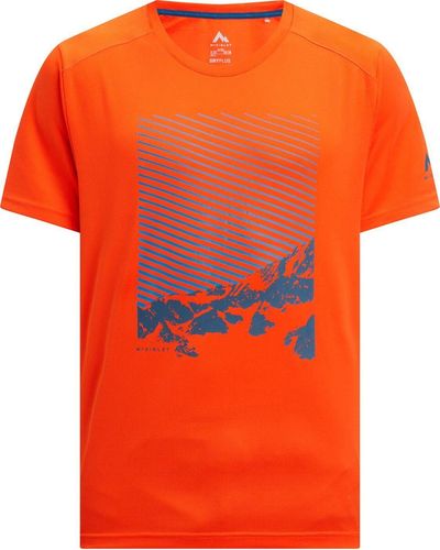 McKinley He.-T-Shirt Riggo M RED - Orange
