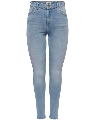 ONLY Regular-fit-Jeans ONLPOWER MID PUSH UP SK DNM AZG944 NOOS - Blau