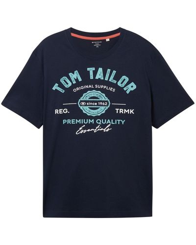 Tom Tailor T-Shirt - Blau