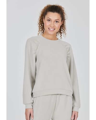 Athlecia Sweatshirt Jillnana in schlichtem Design - Grau