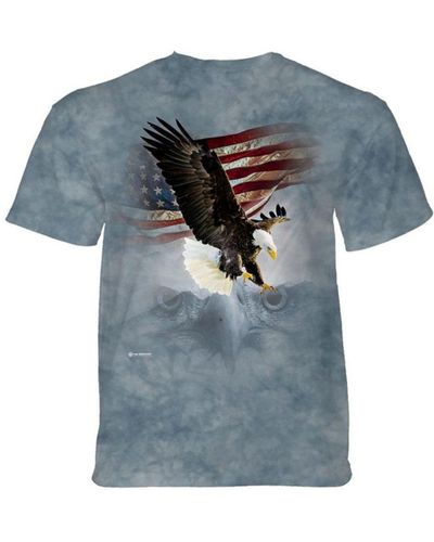 The Mountain T-Shirt American Vision Eagle - Blau