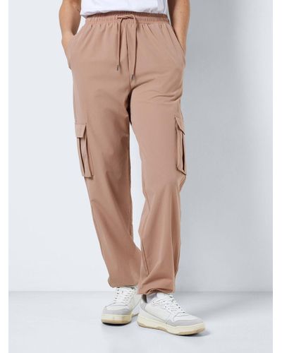 Noisy May Stoffhose Cargo Pants NMKIRBY 5263 in Natur
