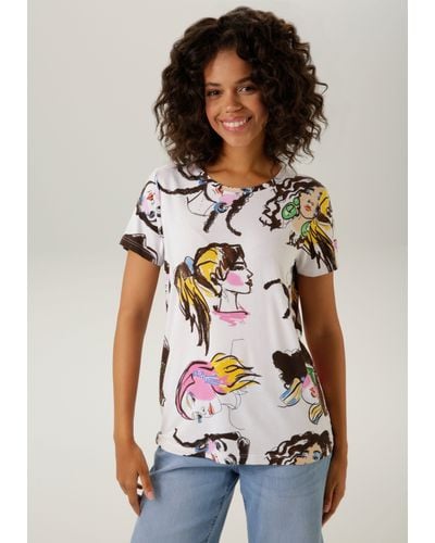 Aniston CASUAL T-Shirt Online-Schlussverkauf zu – | Rabatt Bis | und Polos Lyst Damen für 53% DE