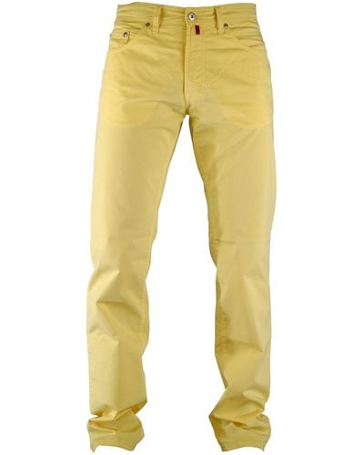 Pierre Cardin 5-Pocket-Jeans DEAUVILLE summer air touch sunny yellow 3196 444.48 - Gelb