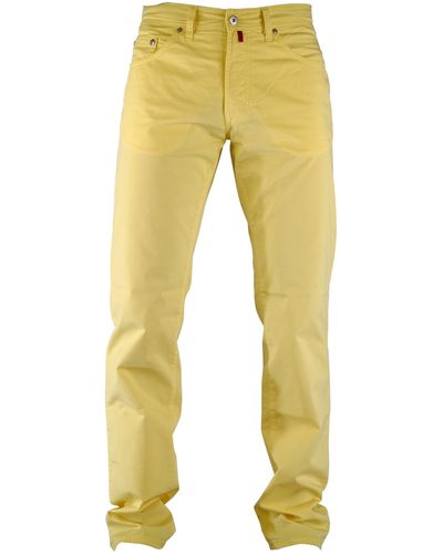 Pierre Cardin 5-Pocket-Jeans DEAUVILLE summer air touch yellow sun 3196 2021.45 - Gelb