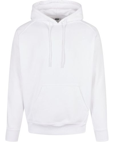 Urban Classics Sweatshirt Blank Hoody - Weiß