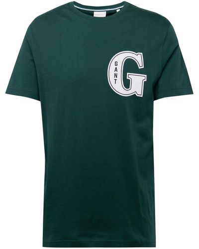GANT T-Shirt (1-tlg) - Grün