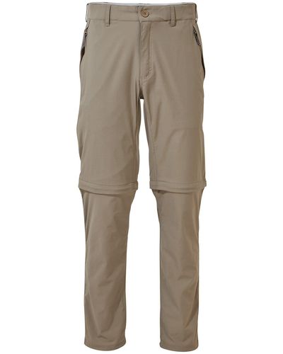 Craghoppers Zip-off-Hose M Nosilife Pro Convertible Trousers - Grau