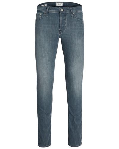 Jack & Jones Slim-fit-Jeans (1-tlg) - Blau