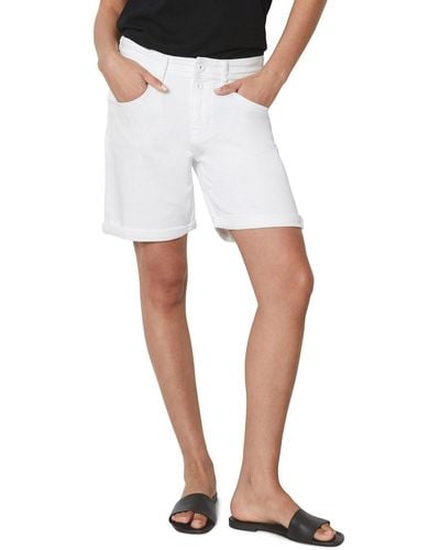 Marc O' Polo Shorts mit softem Lyocell - Weiß