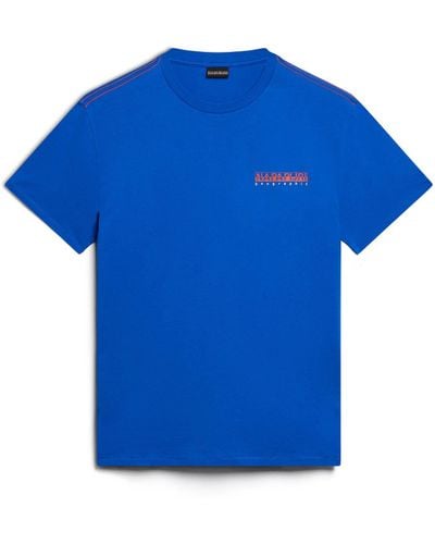 Napapijri T-Shirt (1-tlg) - Blau