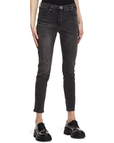 Betty Barclay Regular-fit-Jeans mit Waschung - Grau