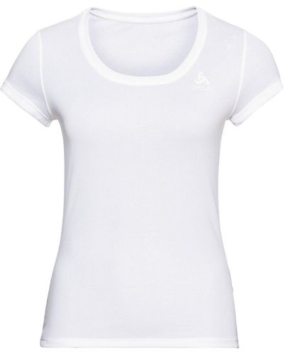 Odlo T-Shirt ACTIVE F-DRY LIGHT WHITE - Weiß