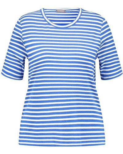 Samoon T-Shirt - Blau