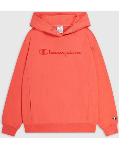 Champion Kapuzensweatshirt Hooded Sweatshirt PS182 CYE - Rot