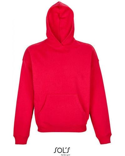 Sol's Connor Oversized Hoodie - Rot