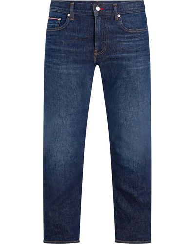 Tommy Hilfiger Fit-Jeans SLIM BLEECKER PSTR - Blau