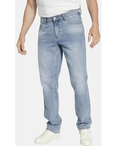 Jan Vanderstorm Comfort-fit-Jeans SIGUROR in Five-Pocket-Style - Blau