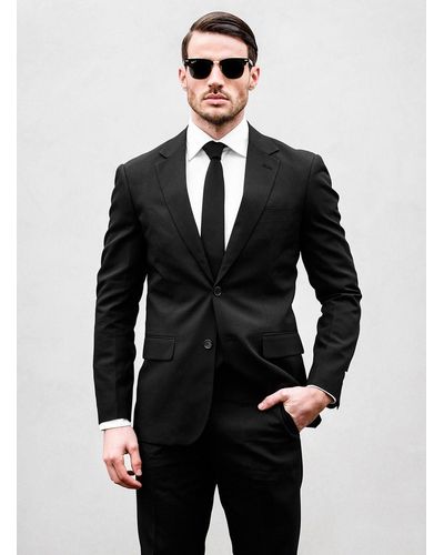 Opposuits Anzug Black Knight Ausgefallene Anzüge für coole Männer - Blau