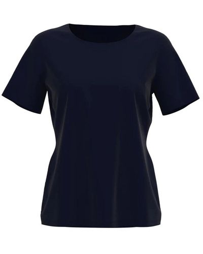 CALIDA Pyjamaoberteil (1-tlg) Plain/ohne Details - Blau